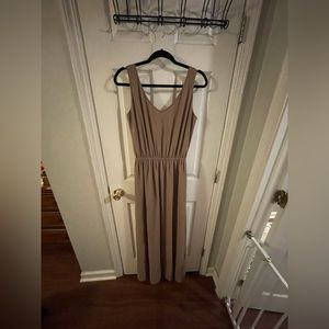 Kendall Maxi Dress - Dune Chiffon